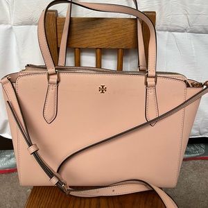 Tory Burch light pink purse